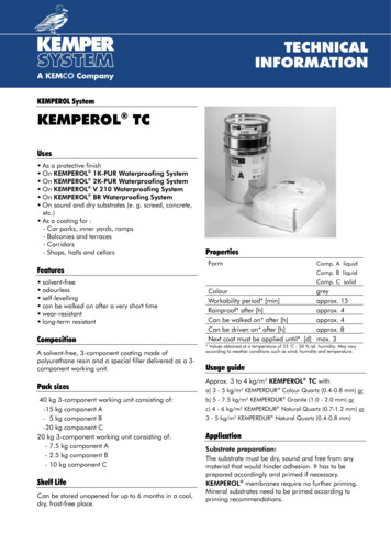 KEMPEROL System KEMPEROL TC