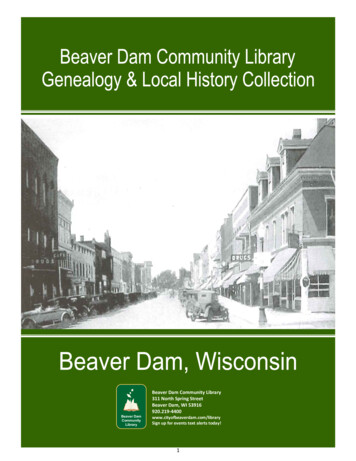 Beaver Dam Genealogy And Local History
