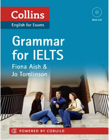 English For Exams Grammar For IELTS