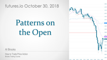 Patterns On The Open - Brooks Trading Course