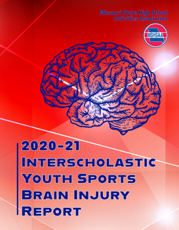 Interscholastic Youth Sports Brain Injury Report