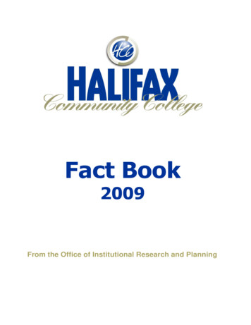 Fact Book - Halifaxcc.edu