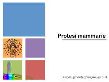 Protesi Mammarie - Unipi.it
