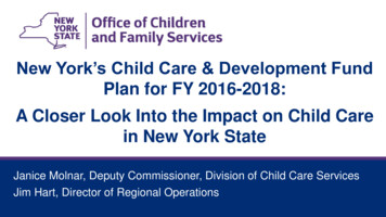 New York's Child Care & Development Fund