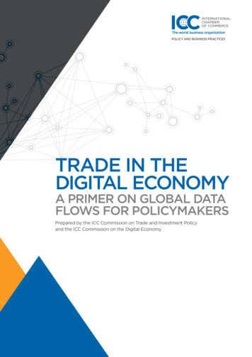 Trade In The Digital Economy - Icc