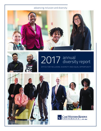 2017annual Diversity Report - Case Western Reserve 