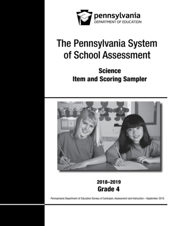 Pennsylvania Department Of Education