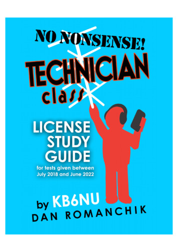 No Nonsense Technician Class - KB6NU's Ham Radio 