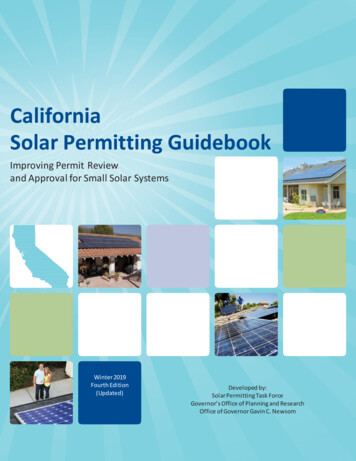 Solar Permitting Guidebook 4th Edition