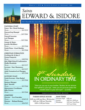 TIME Saints EDWARD & ISIDORE