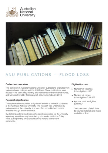 Anu Publications — Flood Loss