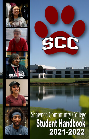 Message From The President - Shawnee Community College