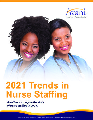 2021 Trends In Nurse Staffing - Avant Healthcare