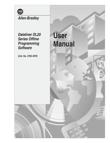 Dataliner DL20 Series Offline Programming Software User Manual