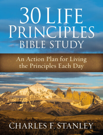 LIFE PRINCIPLE - ChurchSource