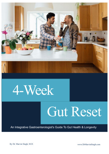 4-Week Gut Reset - Dr. Marvin Singh