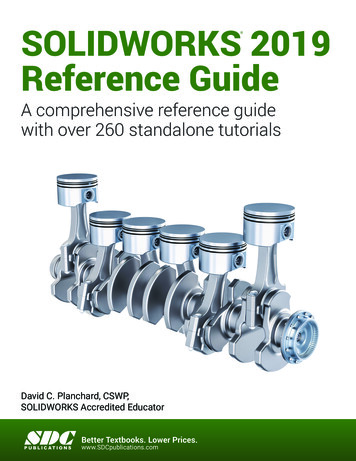 SOLIDWORKS 2019 Reference Guide - SDC Publications