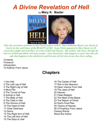 A Divine Revelation Of Hell