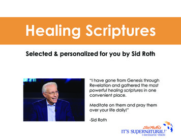 Healing Scriptures - Home Sid Roth