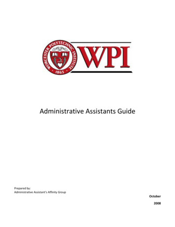 Administrative Assistants Guide