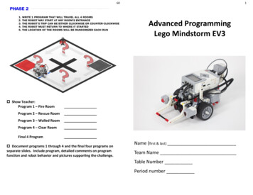 Advanced Programming Lego Mindstorm EV3