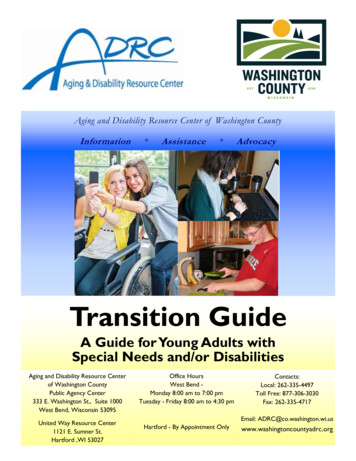 Aging And Disability Resource Center Of Washington County