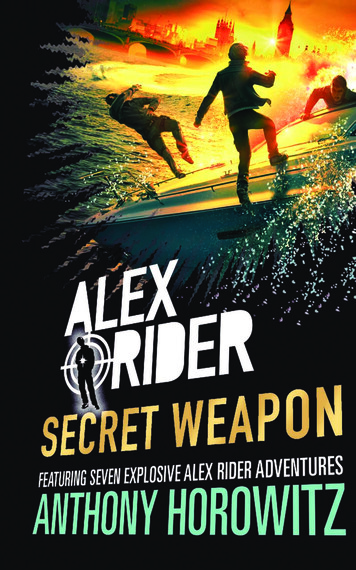 Alex Secret Weapon - Alex Rider