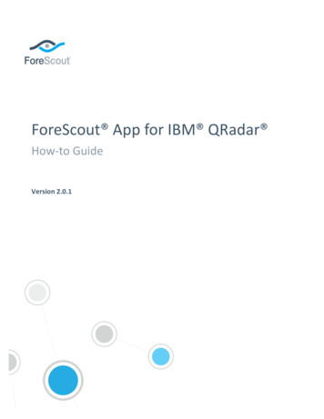 ForeScout App For IBM QRadar 