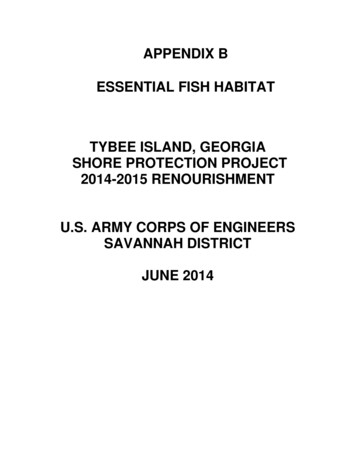 Essential Fish Habitat (EFH) Assessment - United States Army