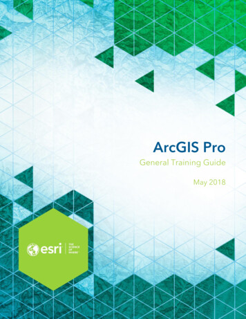 Esri Training Courses By Capabilities And Workflows