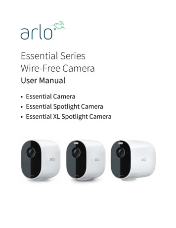 Essential Series Wire-Free Camera - Arlo