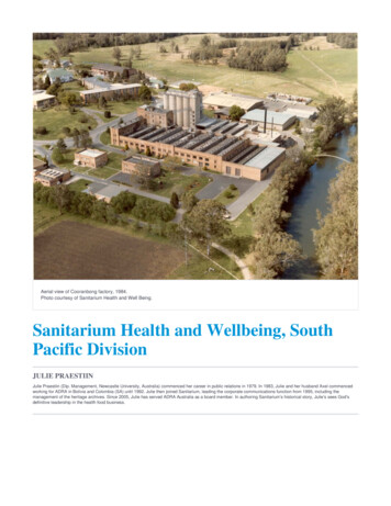 Sanitarium Health And Wellbeing, South Pacific Division