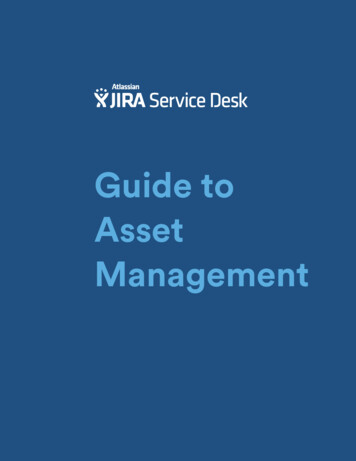Guide To Asset Management - Atlassian