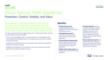 A A Lance Cisco Ublic Cisco Secure Web Appliance