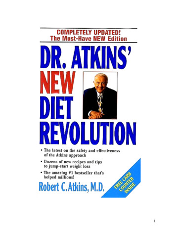 Weight Loss And Good Health The Atkins Way
