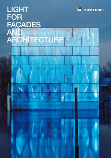 LIGHT FOR FAÇADES AND ARCHITECTURE