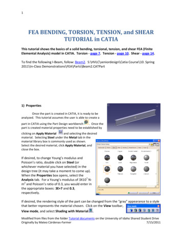 FEA BENDING, TORSION, TENSION, And SHEAR TUTORIAL 