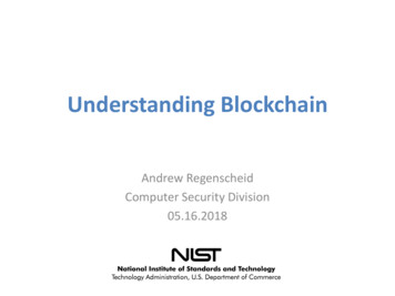 Understanding Blockchain - NIST