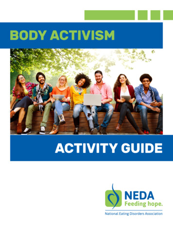 BODY ACTIVISM - National Eating Disorders Association