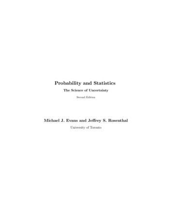 Statistical Mechanics - Oberlin College