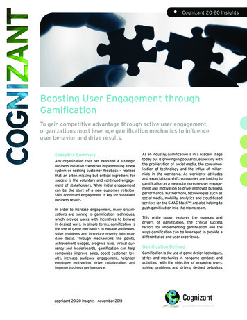 Boosting User Engagement Through Gamification