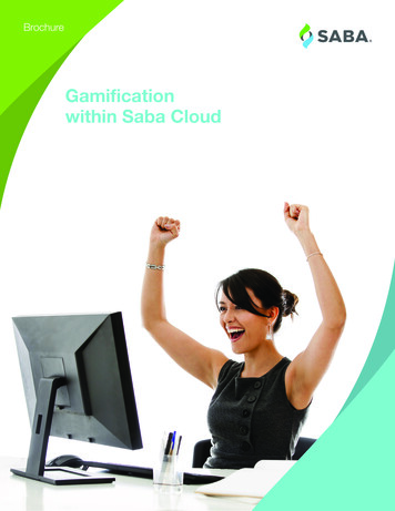 Gamification Within Saba Cloud