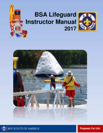 BSA Lifeguard Instructor Manual