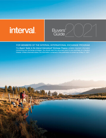 This Buyers’ Guide To The Interval International 