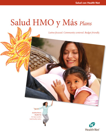 Salud HMO Y Más Plans - Healthnet 
