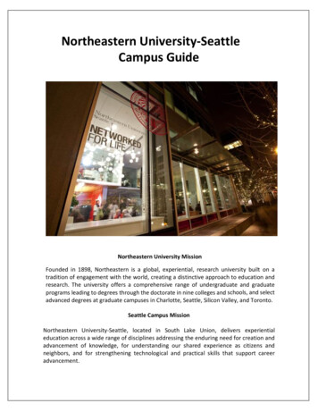 Northeastern University-Seattle Campus Guide