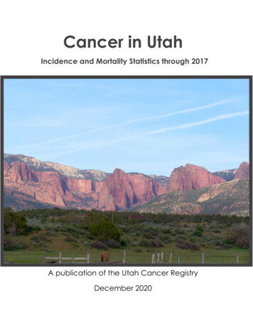 Cancer In Utah - University Of Utah