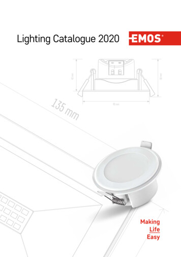 Lighting Catalogue 2020 W.em.oo Making Life Easy