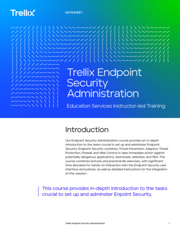 Trellix Endpoint Security Administration
