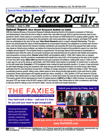 Special Work Culture Section Pg 4 Cablefax Daily